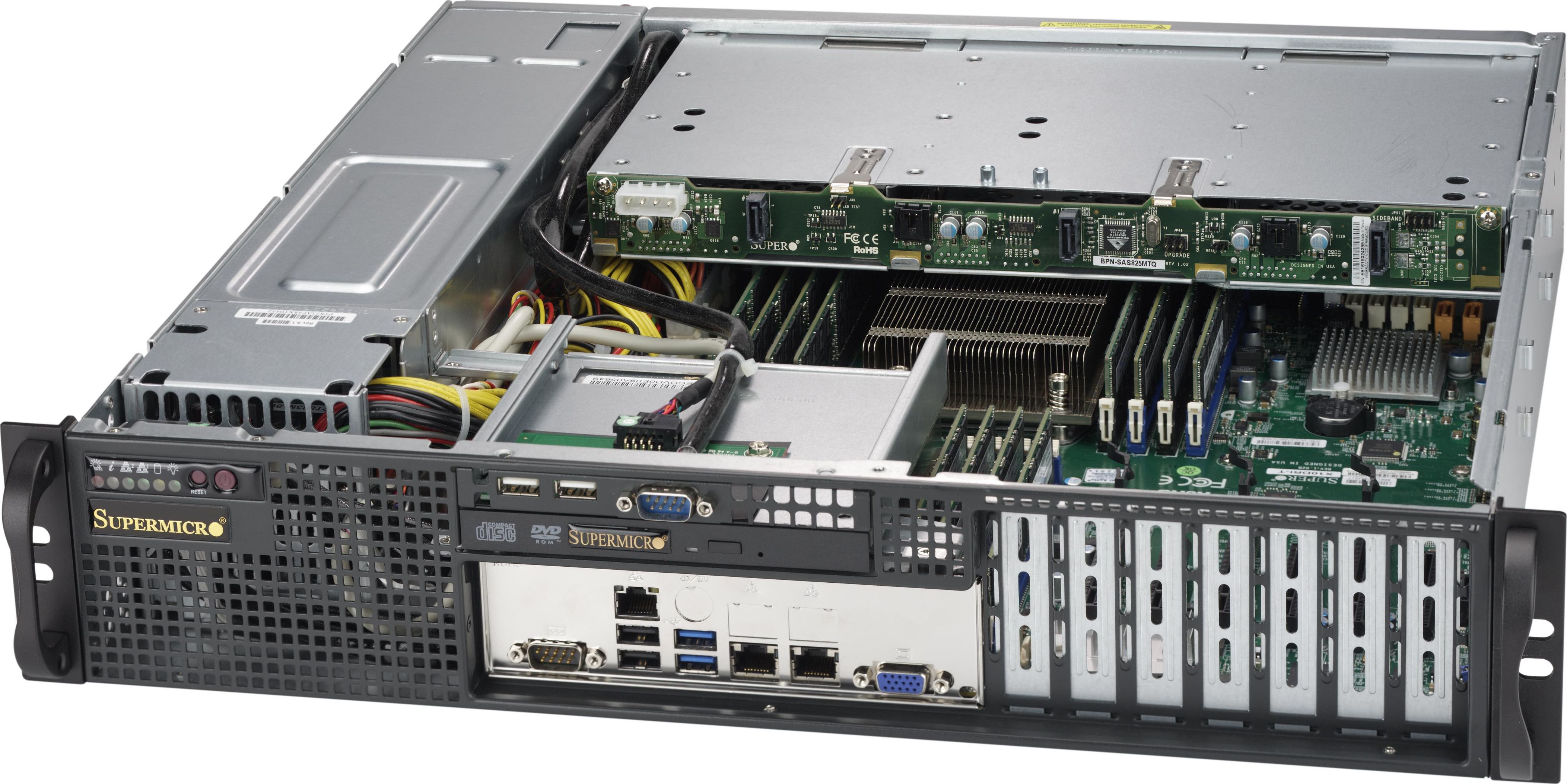 Obudowa serwerowa SuperMicro Supermicro Gehäuse SuperChassis CSE-823MTQC-R802LPB