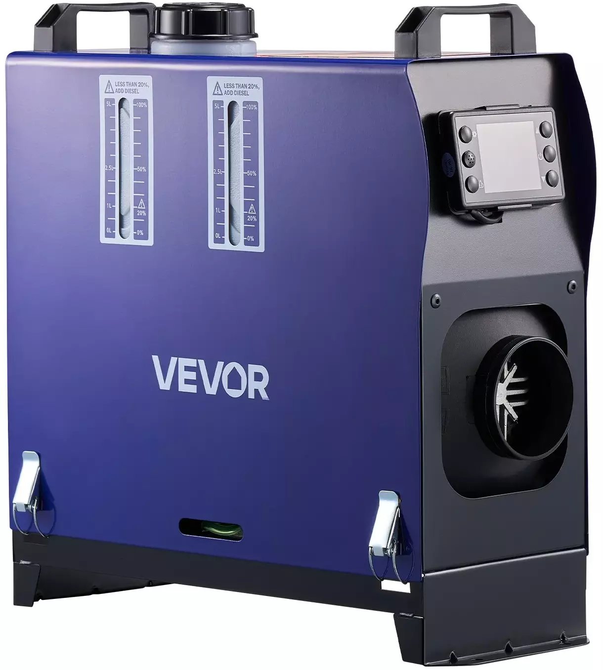 Nagrzewnica diesel 8kW 12-24V przenośna LCD pilot do kampera auta