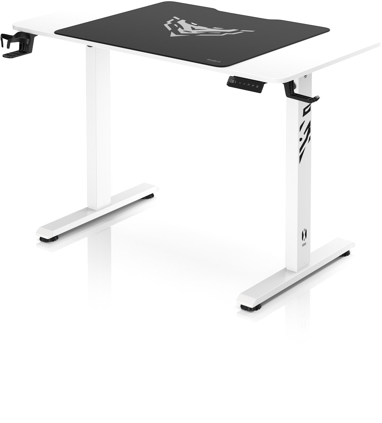 Biurko Diablo Chairs X-Tensio 1100 Białe 110 cmx60 cm