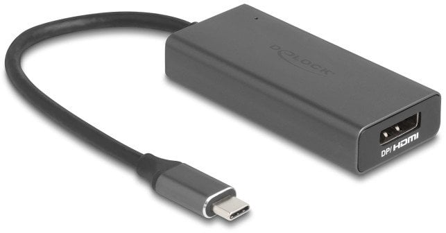 DELOCK ?USB Type-C Adapter zu Combo HDMI / DisplayPort Buchse 8K