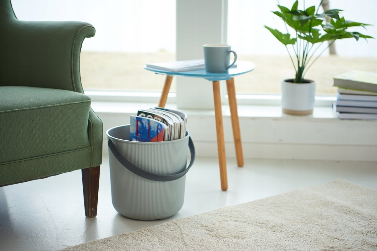 Plast Team Wiadro z rączką Akita Niebieskie, 10L