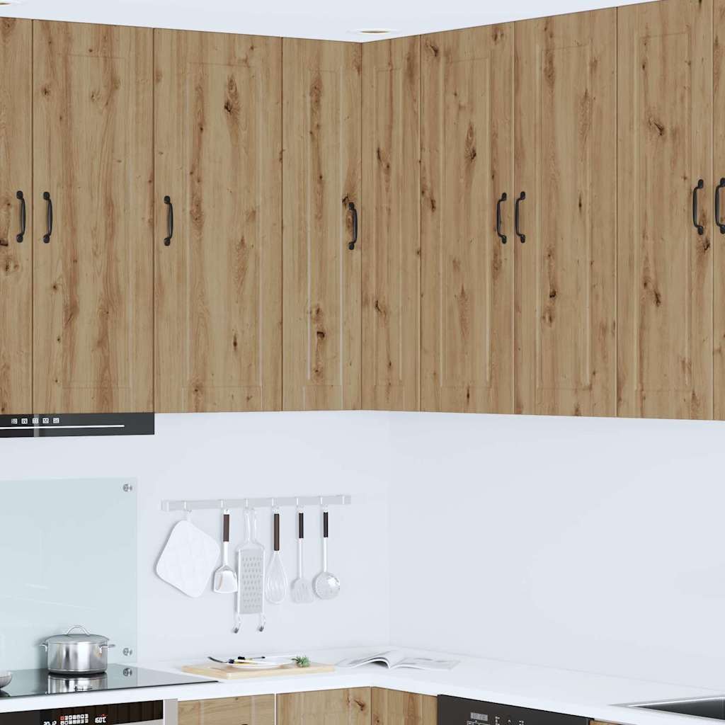 vidaXL Szafka kuchenna wisząca Dąb rzemieślniczy 57 x 57 x 100 cm