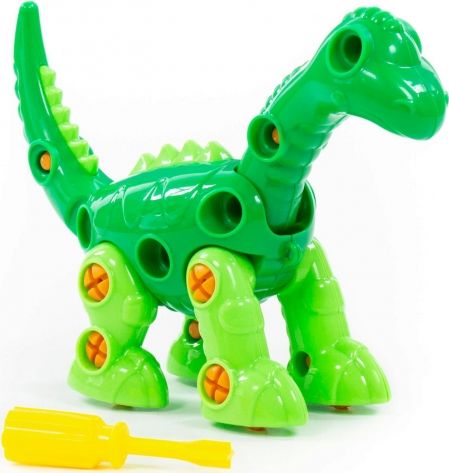 Wader KLOCKI 35 ELEMENTÓW DINOZAUR DIPLODOK WADER POLESIE 77165