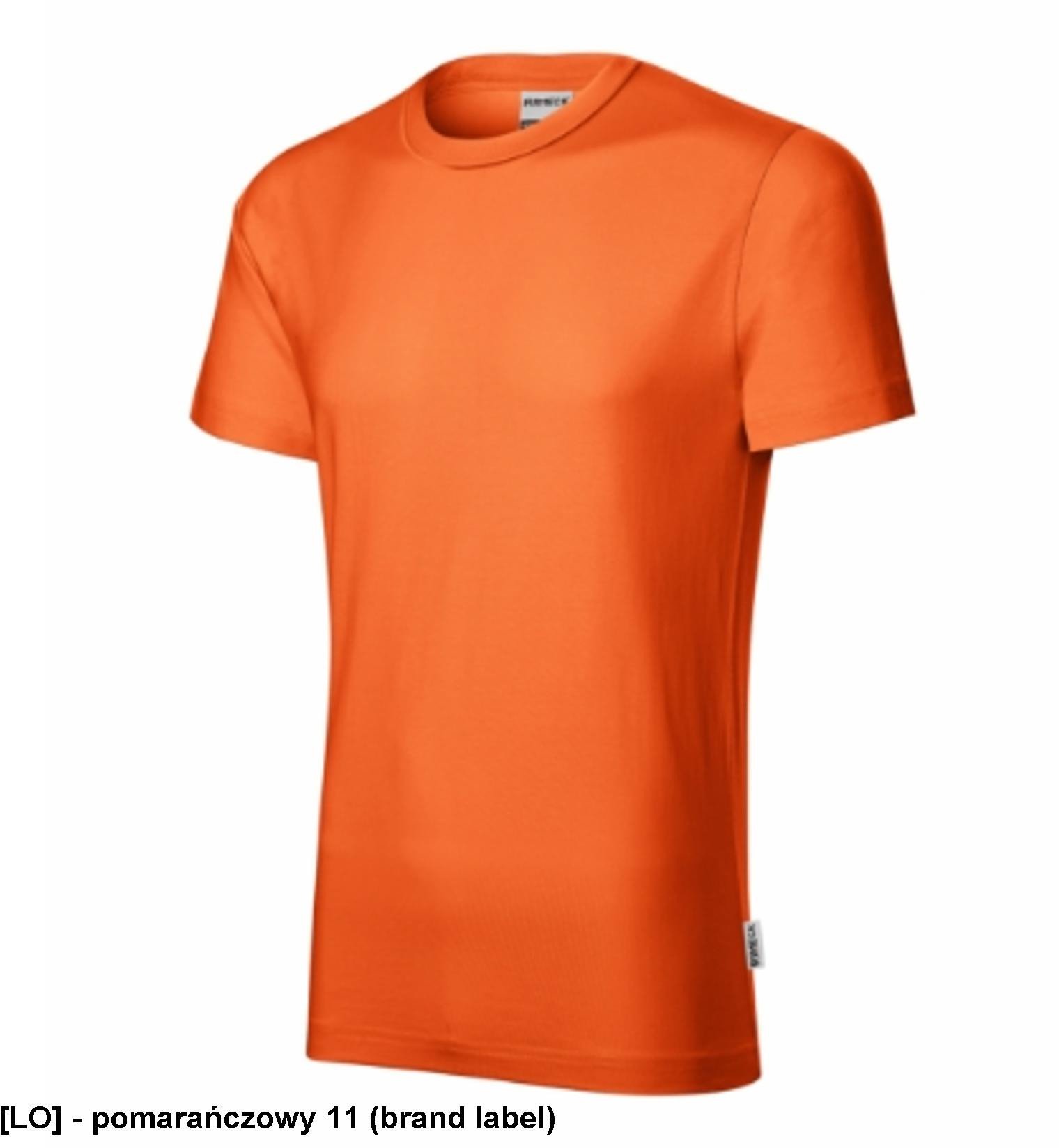 Resist heavy R03 - ADLER - Koszulka męska, 200 g/m2, 100% bawełna, - pomarańczowy 11 (brand label) XL