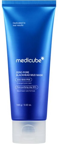 MEDICUBE Zero Pore Blackhead Mud Mask oczyszczająca maska glinkowa na pory i zaskórniki 100g