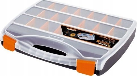 Sila Organizer warsztatowy z uchwytem i regulowanymi przegrodami 31x38 cm