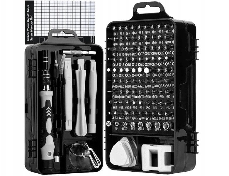 Extralink | Zestaw śrubokrętów precyzyjnych | wkrętaki torx śrubokręty precyzyjne 120 w 1