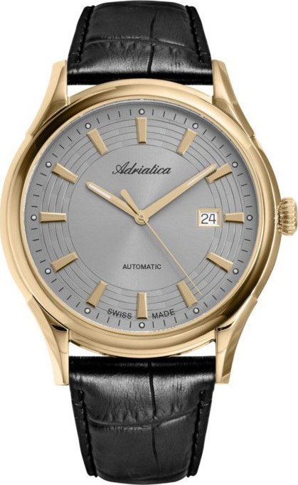 Zegarek Adriatica Zegarek męski Adriatica A2804.1217A czarny