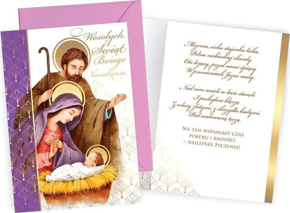 KUKARTKA Karnet Boże Narodzenie