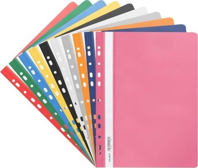 Skoroszyt miękki zawieszany PP mix (10szt)