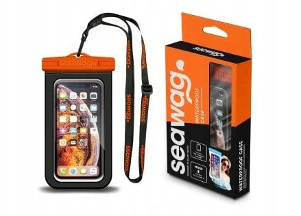 Seawag Element Proof Case - wodoodporne etui do telefonu (black/orange)