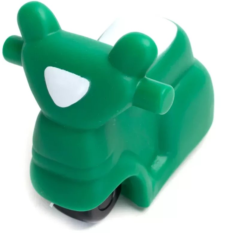 Motocykl dla psa gryzak z piszczkiem zabawka do rzucania z winylu