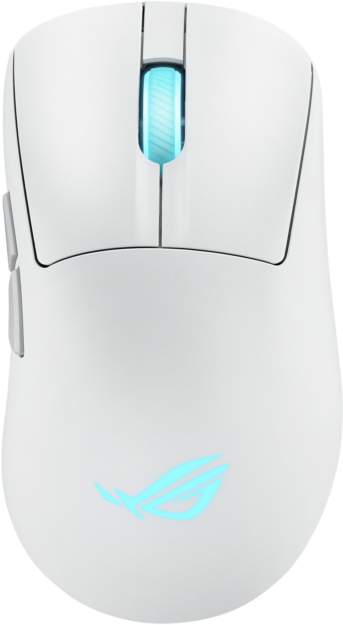 ASUS ROG Keris II Origin WHT myszka Gaming Po prawej stronie RF Wireless + Bluetooth + USB Type-A Optyczny 42000 DPI