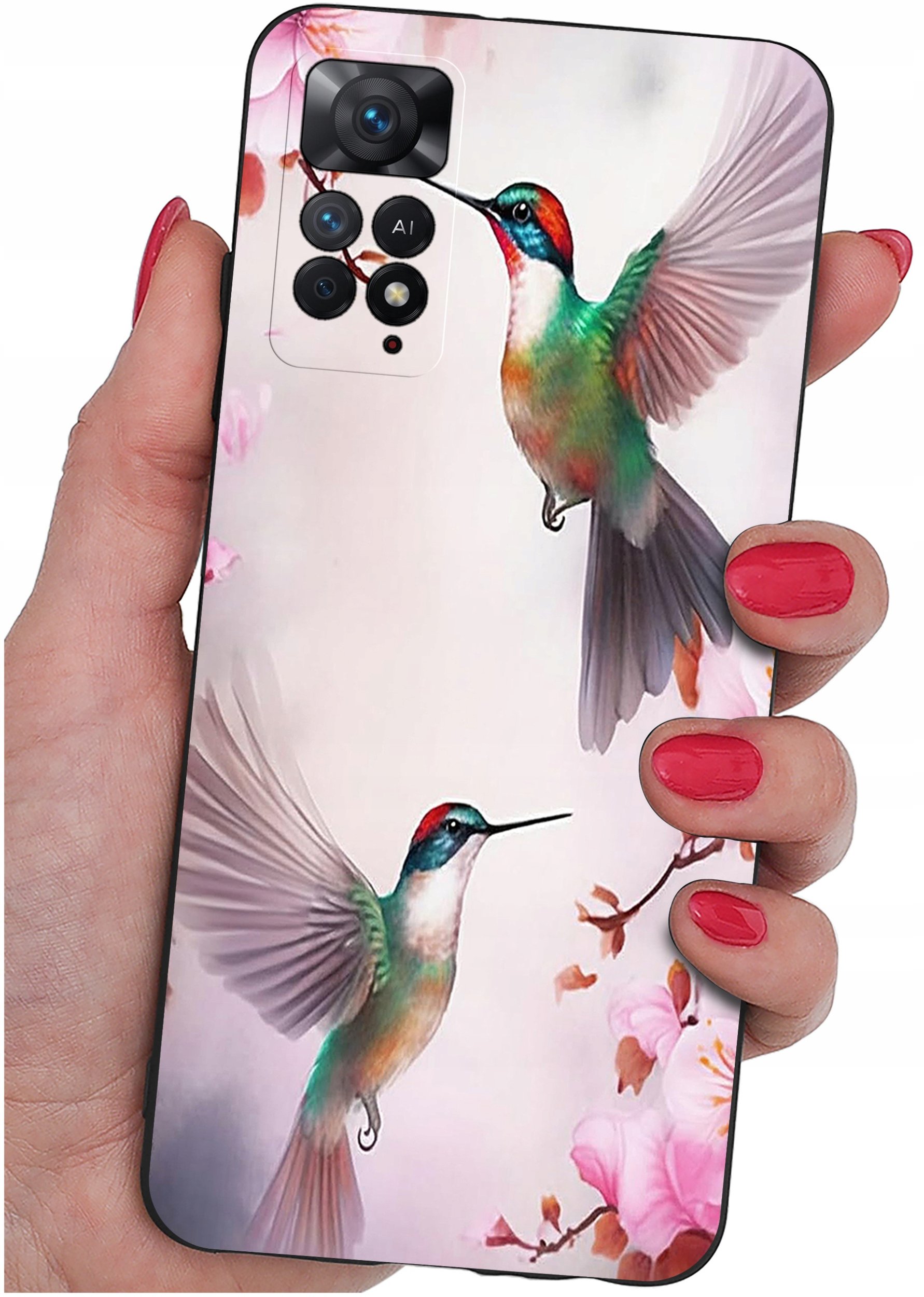 ETUI do Xiaomi Redmi Note 11 Pro | WZORY | SILIKONOWE MATT CASE + SZKŁO 9H