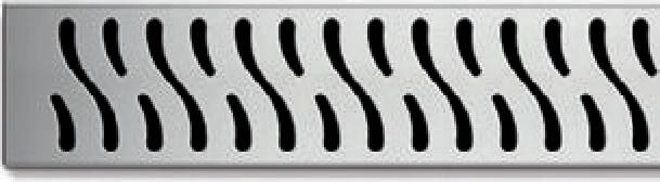 Chudej Odpływ liniowy z rusztem ścienny 85cm (CH850H3)