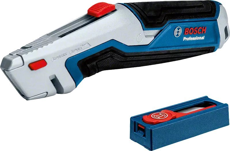 Bosch Bosch universal knife and blade set 63 x 19mm, carpet knife (blue/grey, incl. 13 blades)