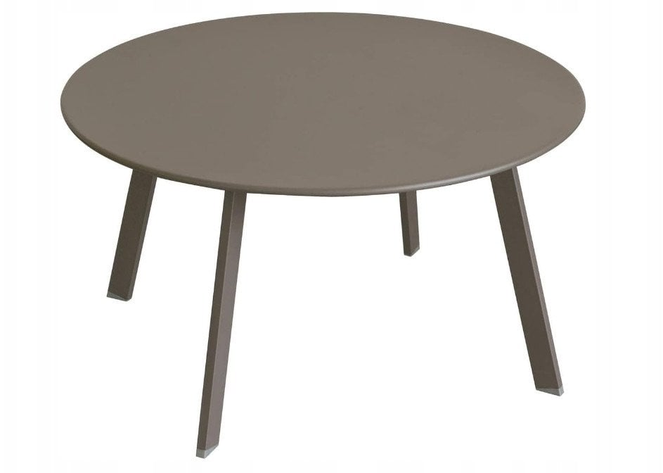 Okrągły stolik ogrodowy SAONA, metalowy, Ø 70 cm