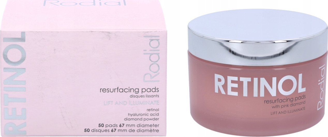 Rodial, Retinol, Lifted & Radiant, Night, Peel-Off Pads, 50 pcs For Women