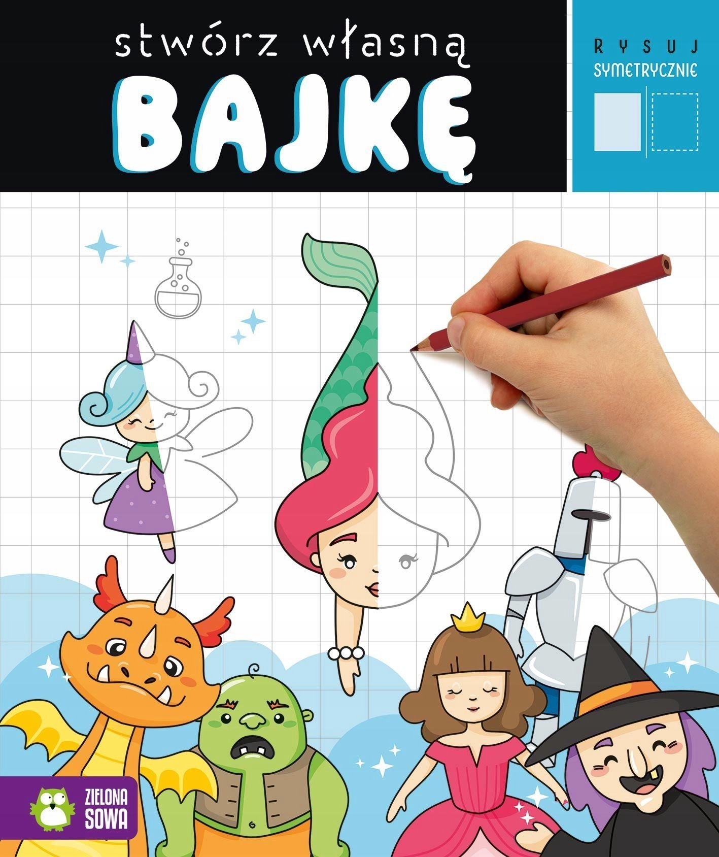 Rysuj symetrycznie Stwórz własną bajkę 96210