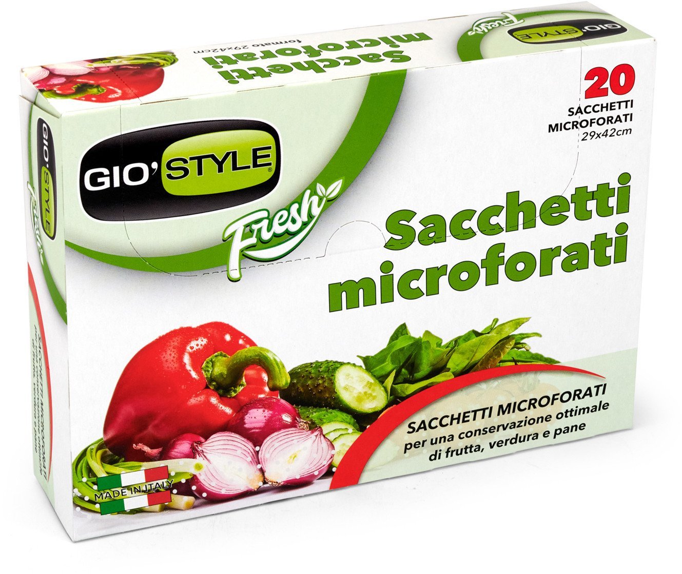 Mikroperforeti maisini darzeniem 20 gab. 29x42cm 8009115041993