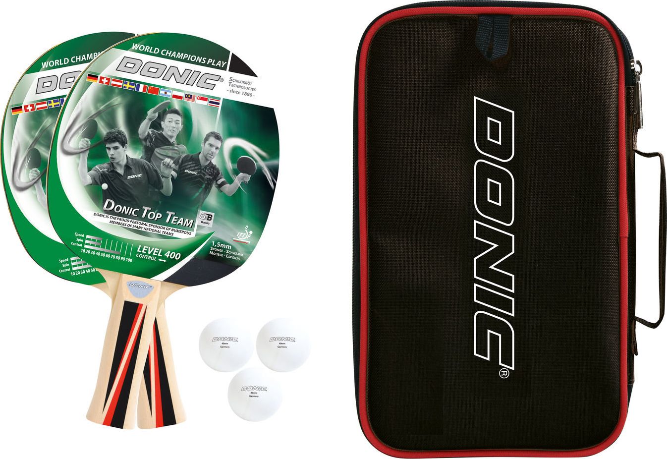 Donic Zestaw do tenisa stołowego Donic Top Team 400