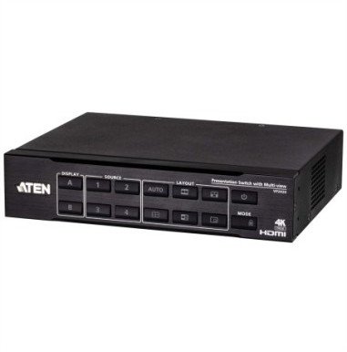 Przełącznik ATEN VP2420 4 x 2 True 4K Presentation Matrix Switch mit Multi View