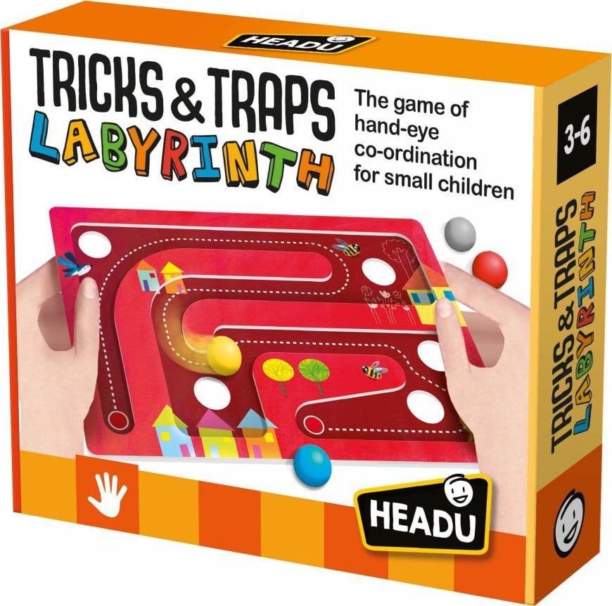 Headu *****HEADU Zab.z toczeniem kulki 6 tras 3-6 54402