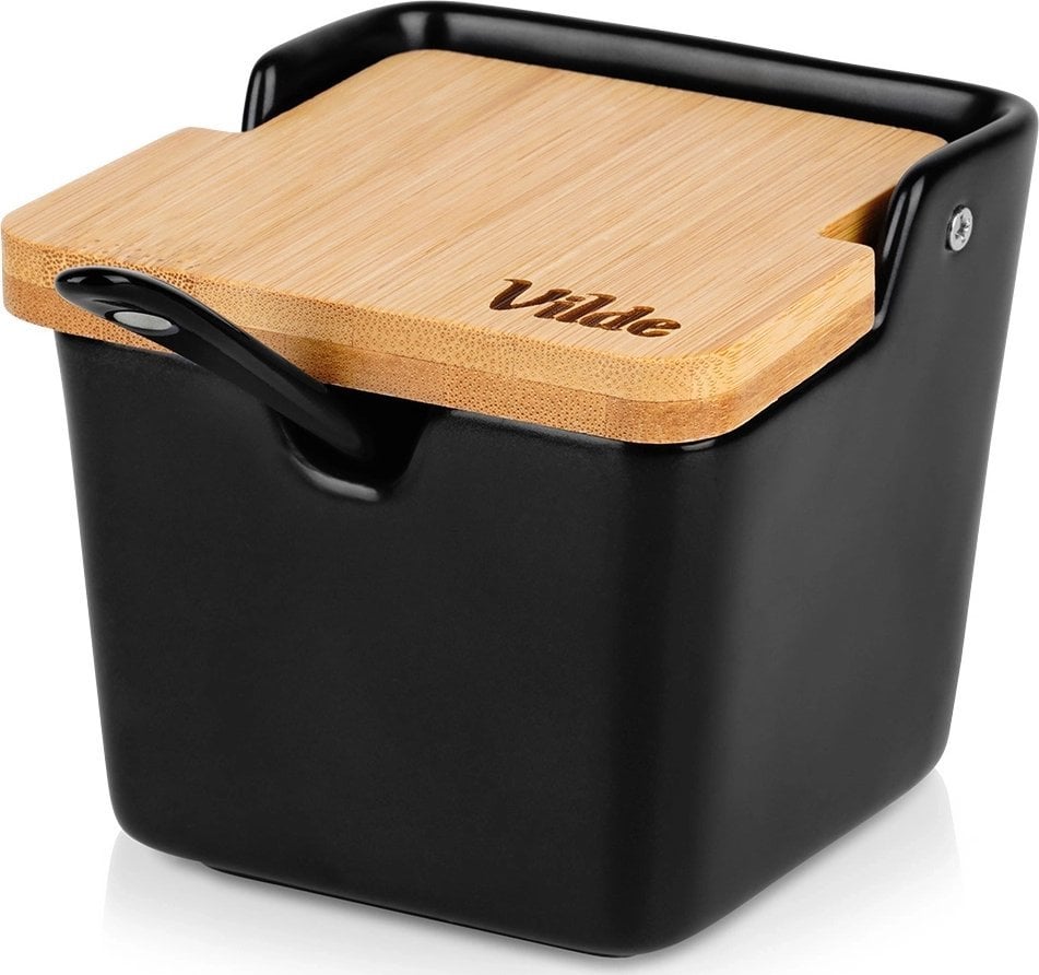 Cukierniczka ceramiczna czarna 250 ml