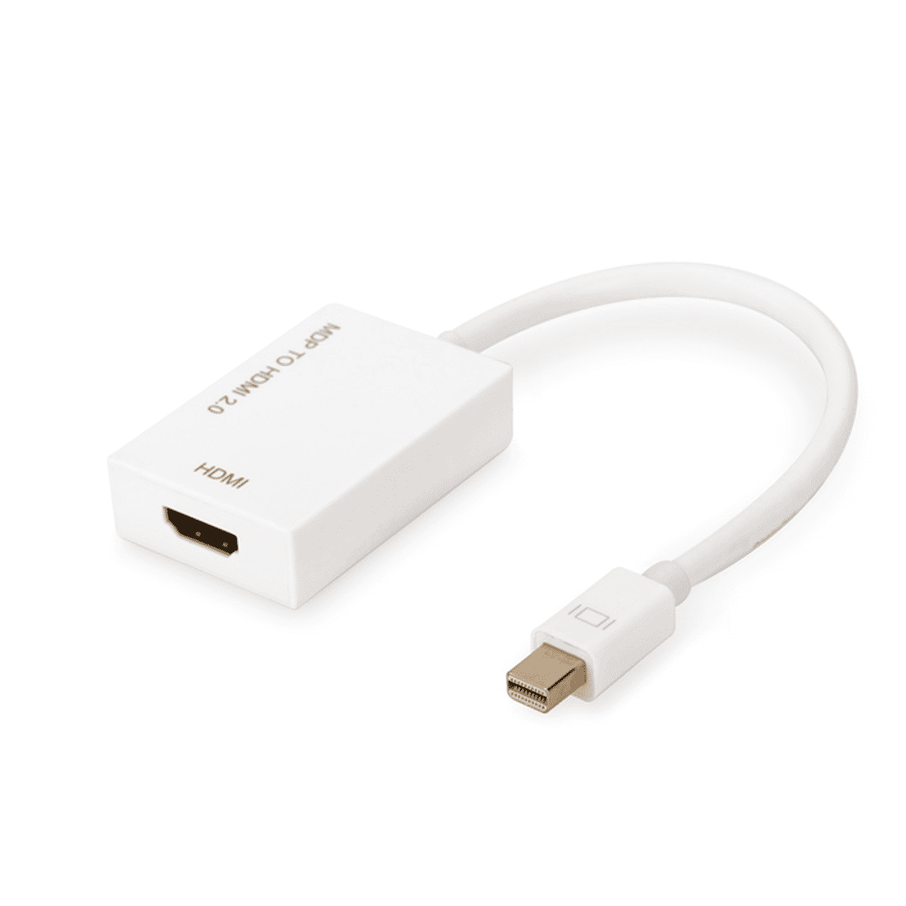 Adapter AV Digitus DisplayPort Mini - HDMI biały (AK-340416-002-W)