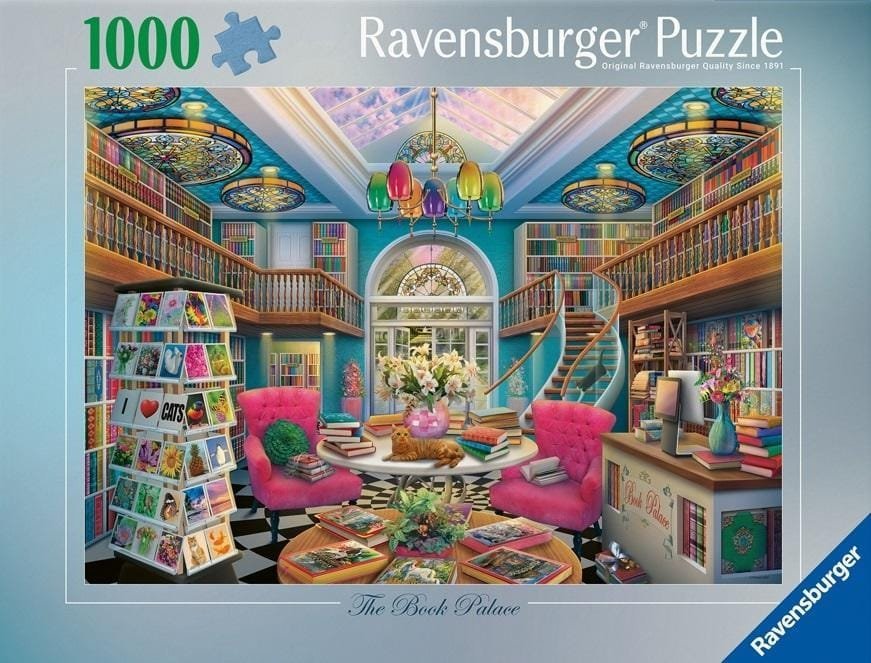 Ravensburger Puzzle Pałac Książek 1000 elementów
