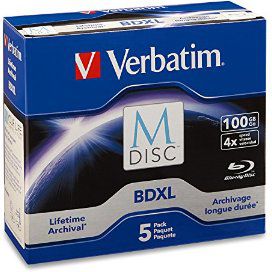 Verbatim BD-R 100 GB 4x 5 sztuk (98913)