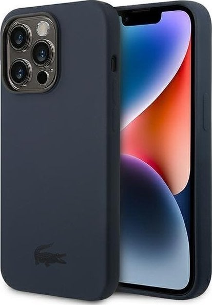 DefaultBrand Lacoste LCHCP14LSV iPhone 14 Pro 6.1" granatowy/navy hardcase Silicone