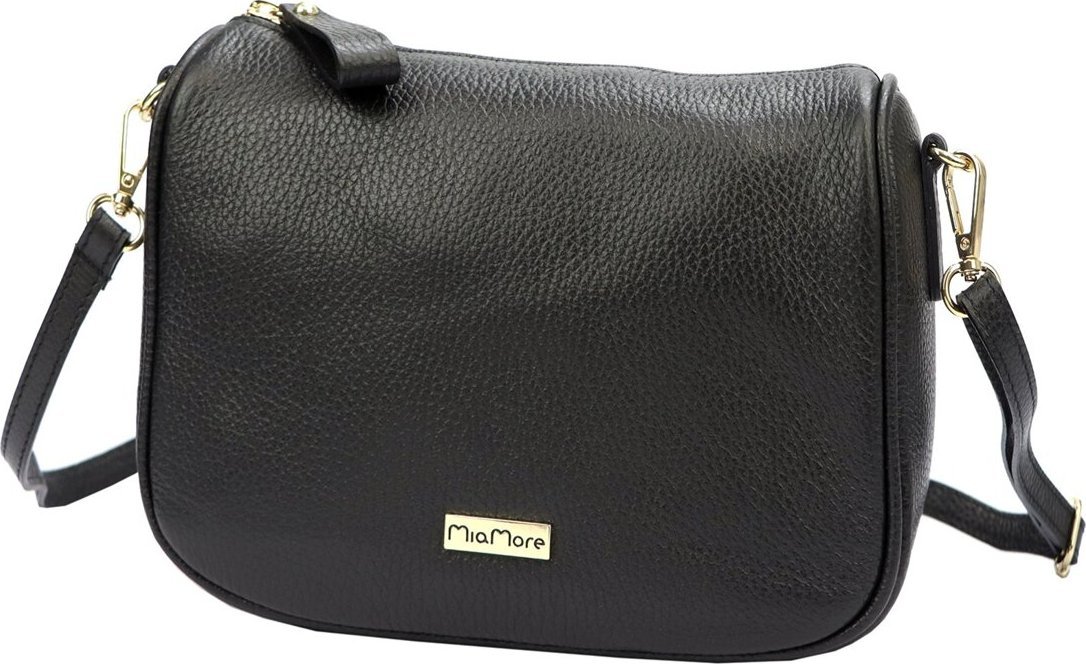 MiaMore Damska torebka ze skóry naturalnej MiaMore 24-003 DOLLARO NoSize