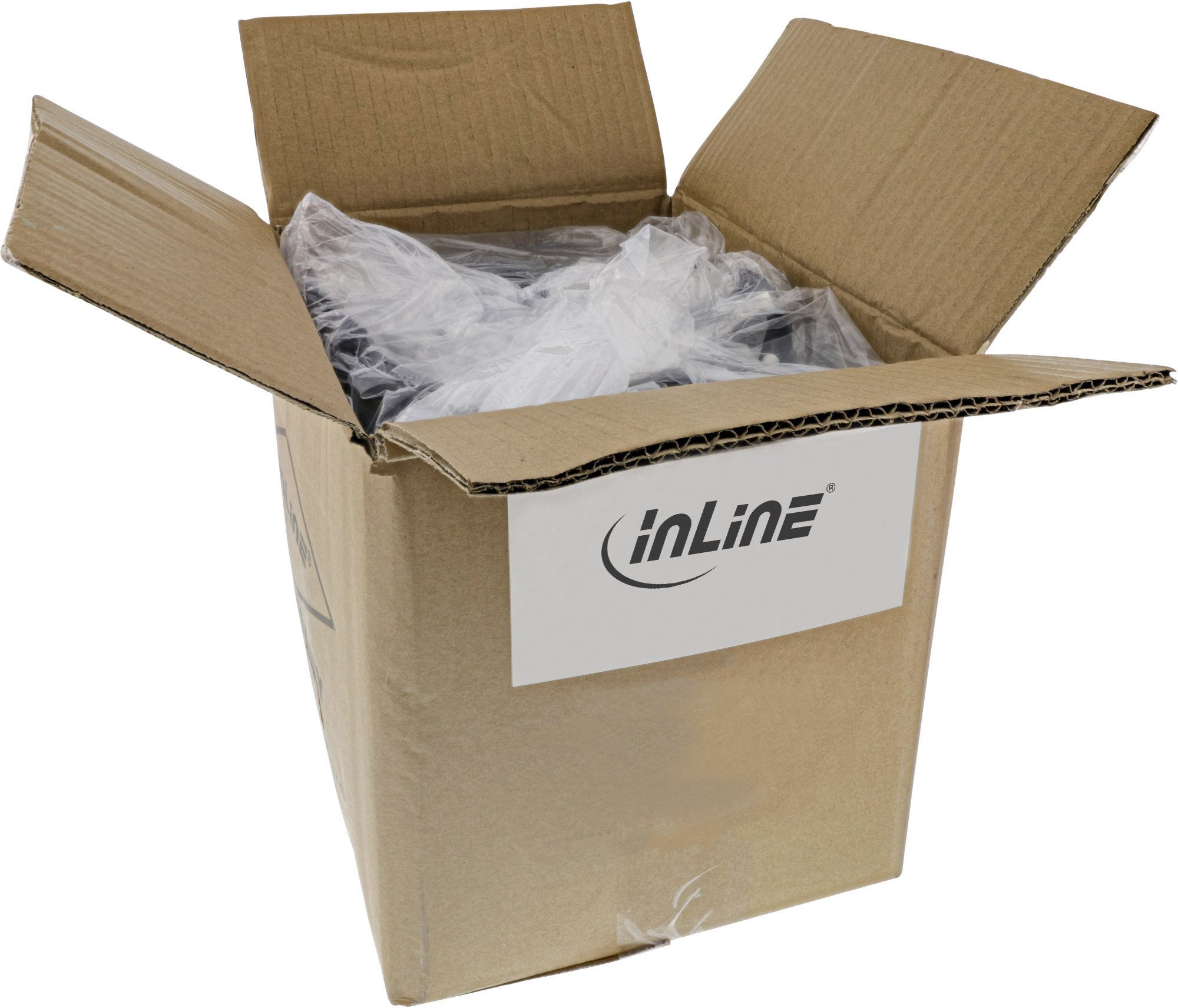 Kabel zasilający InLine INLINE BULK 30 sztuk Adapter sieciowy kabel C14 na gniazdo ochronne dla UPS 1m