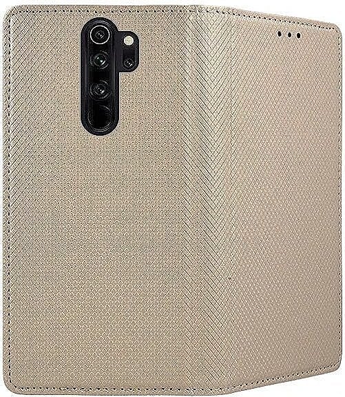 Mocco Smart Magnet Book Case For Samsung Galaxy A20S Gold