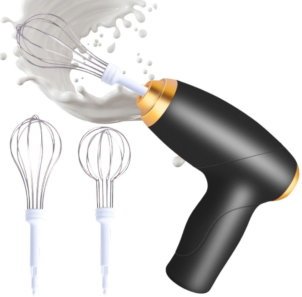 Elektryczna ubijaczka do jajek pistolet ręczny mikser kuchenny do ciasta