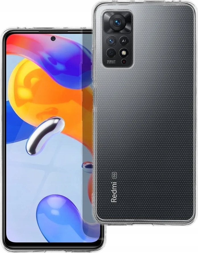 OEM Futerał CLEAR CASE 2mm do XIAOMI Redmi NOTE 11 PRO 5G (camera protection)