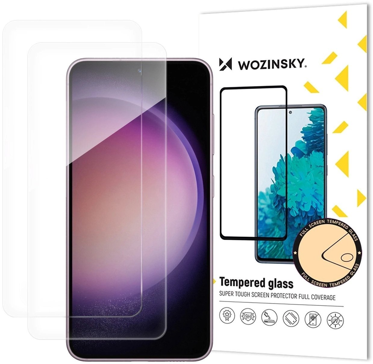 Wozinsky Tempered Glass 2-pack Samsung Galaxy S25 FE