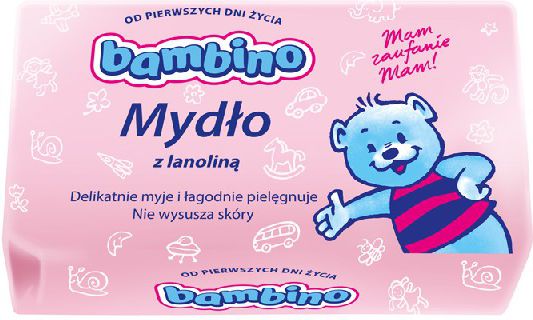 Bambino Mydło w Kostce dla Dzieci i Niemowląt 90 g