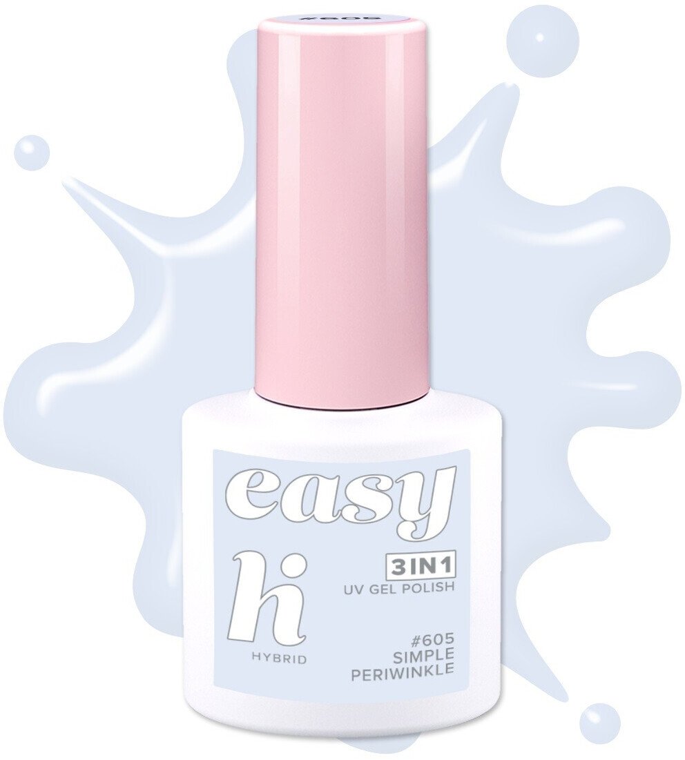 Hi Hybrid Easy 3w1 Lakier hybrydowy 5ml Simple Periwinkle (605)