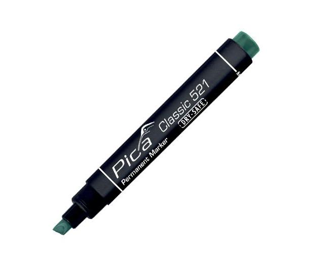 Pica-Marker Marker Classic zielony ścięty (521-36)