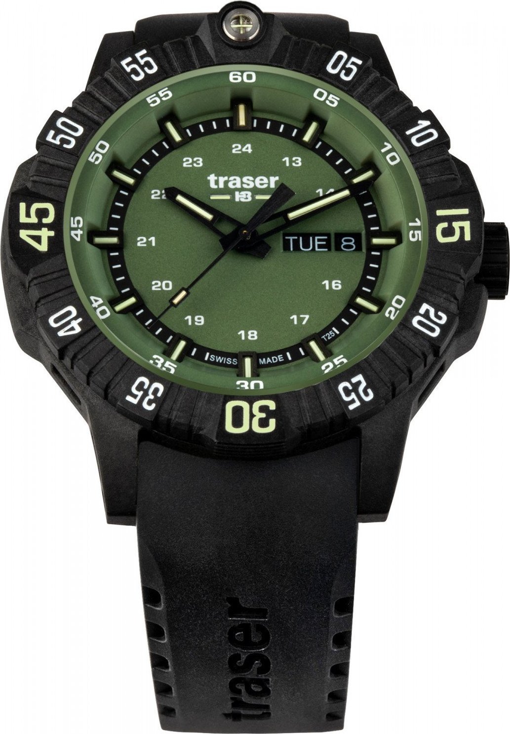 Zegarek Traser Zegarek męski Traser TS-110727 czarny