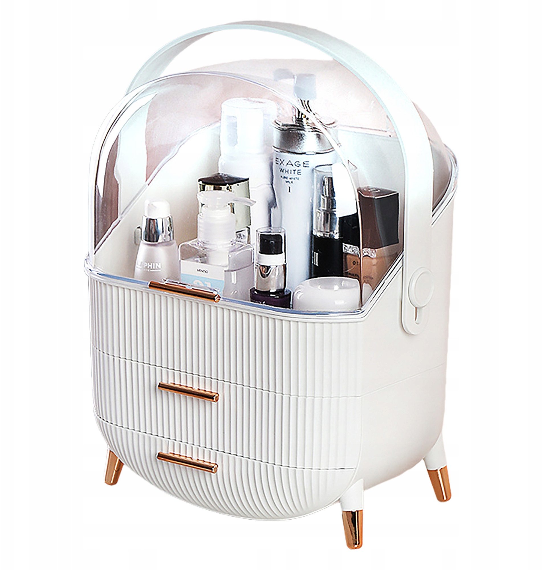 ORGANIZER na KOSMETYKI Kosmetyczka KUFEREK Stojak