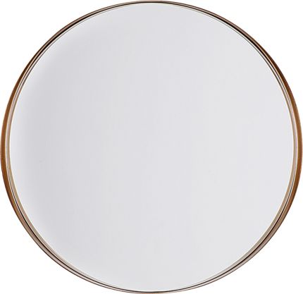 Beliani Lustro ścienne miedziane Piney