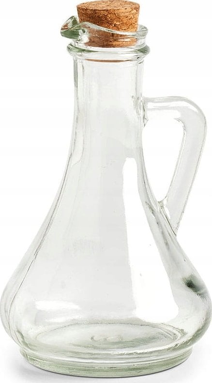 Zeller Szklany dozownik do oliwy lub octu z korkiem, 270 ml