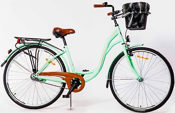 Storm Rower miejski 26" Amsterdam 1-biegowy miętowy uniwersalny