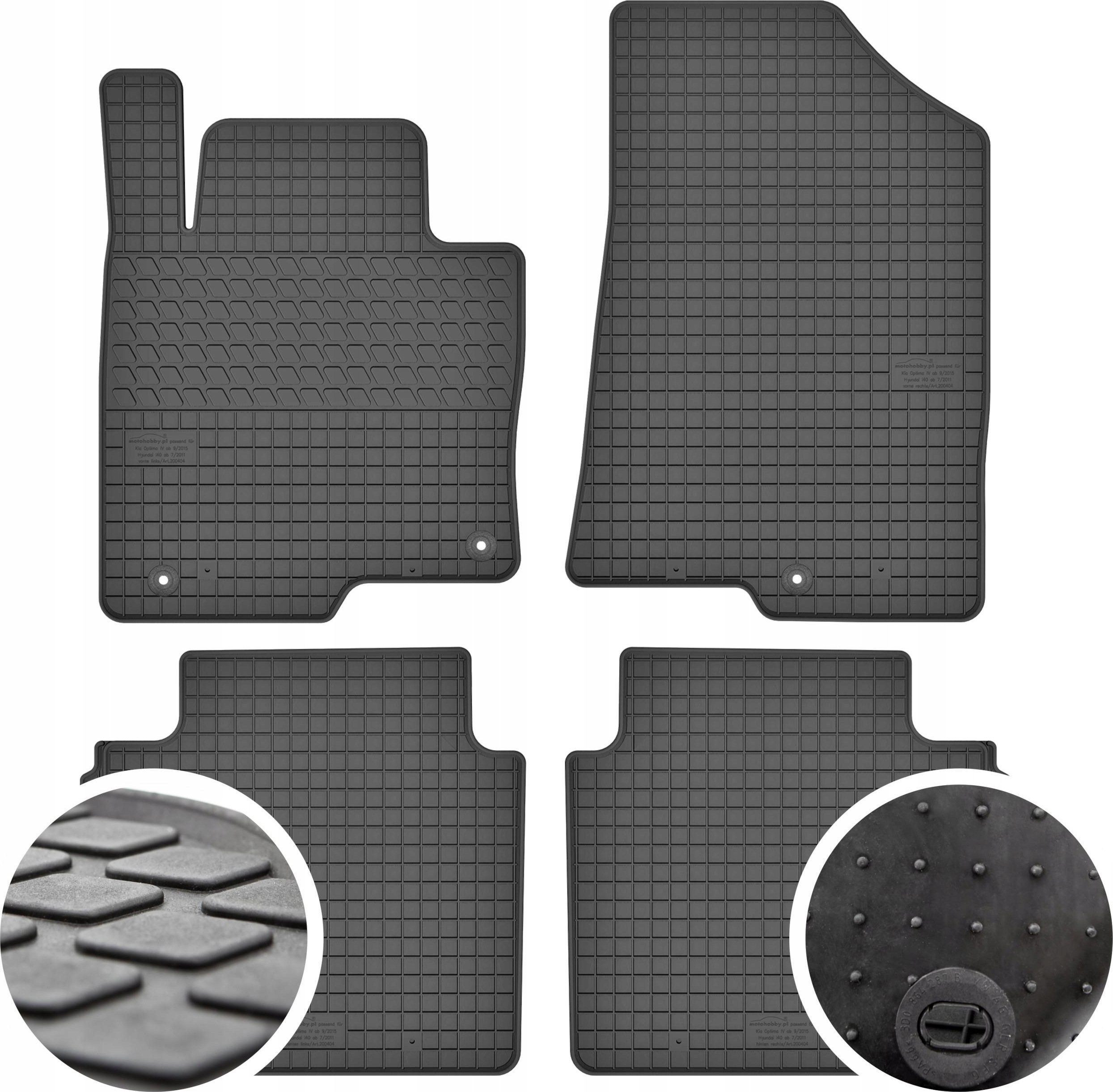 GeyerHosaja Dywaniki gumowe do Kia Optima IV (2015-2019)