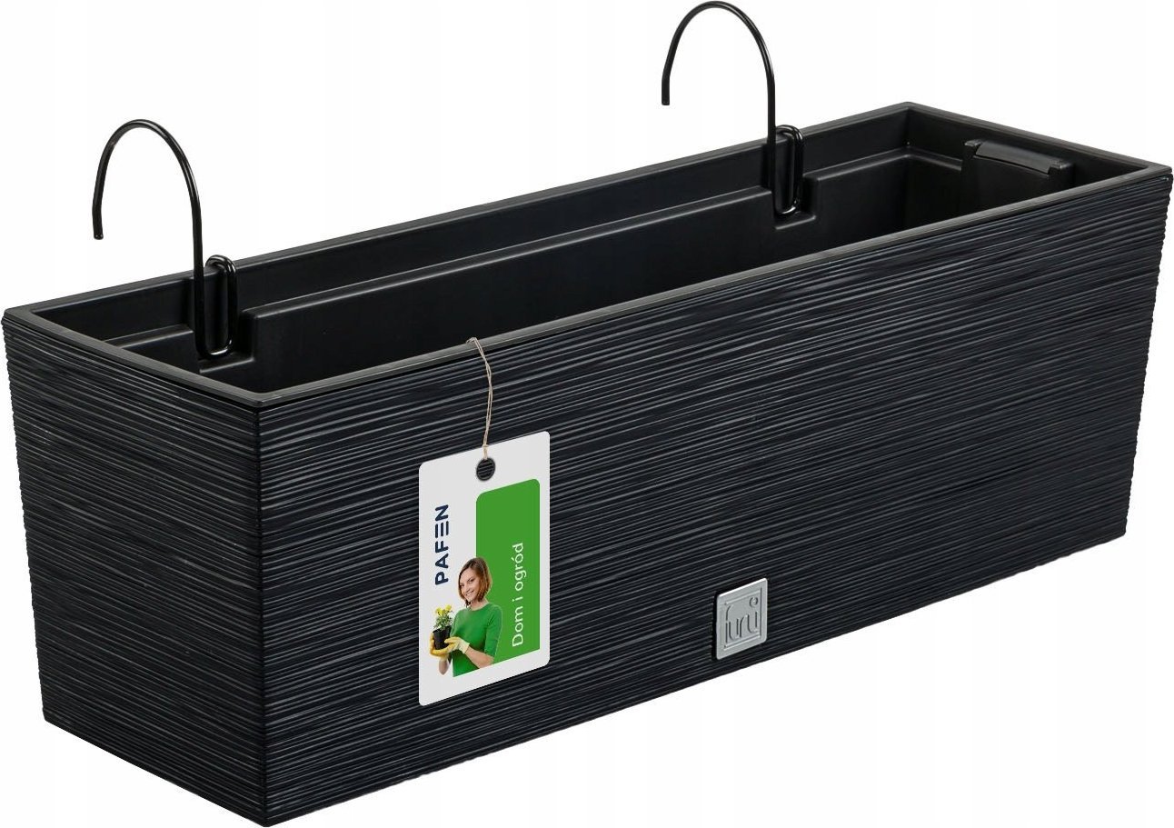 Prosperplast Doniczka wisząca skrzynia balkonowa DFC600W Antra