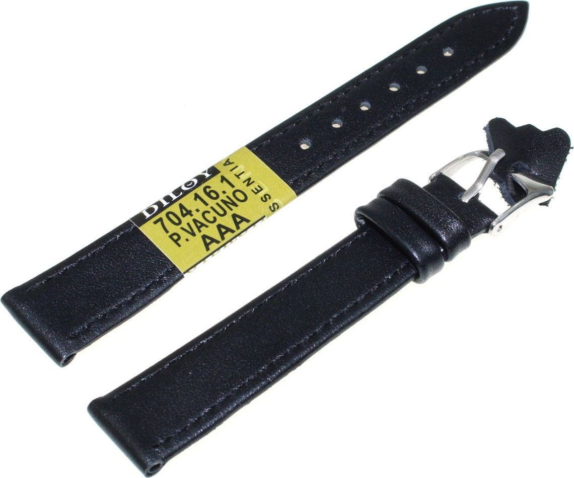 Diloy Skórzany pasek do zegarka 16 mm Diloy 704.16.1