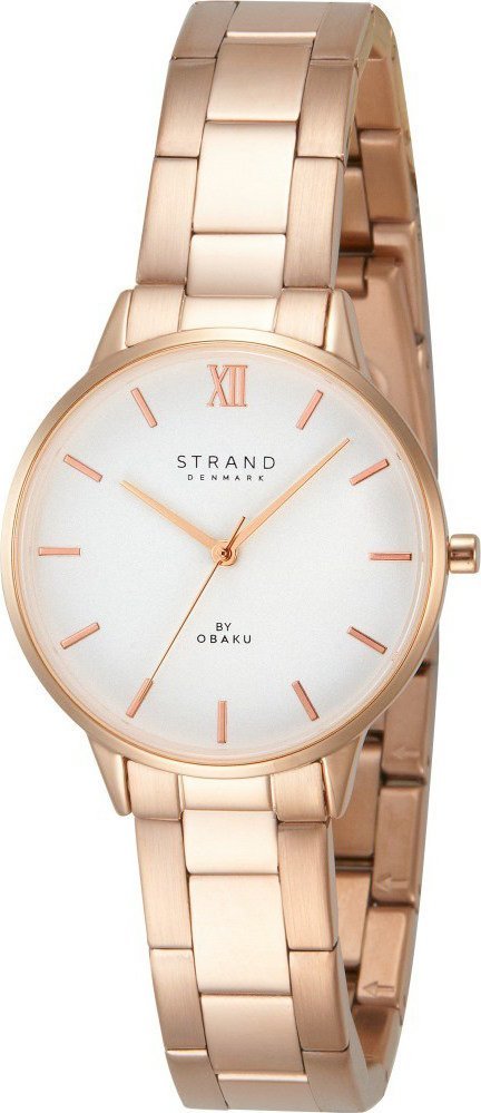 Zegarek damski Strand S747LXVISV-DNO różowe złoto